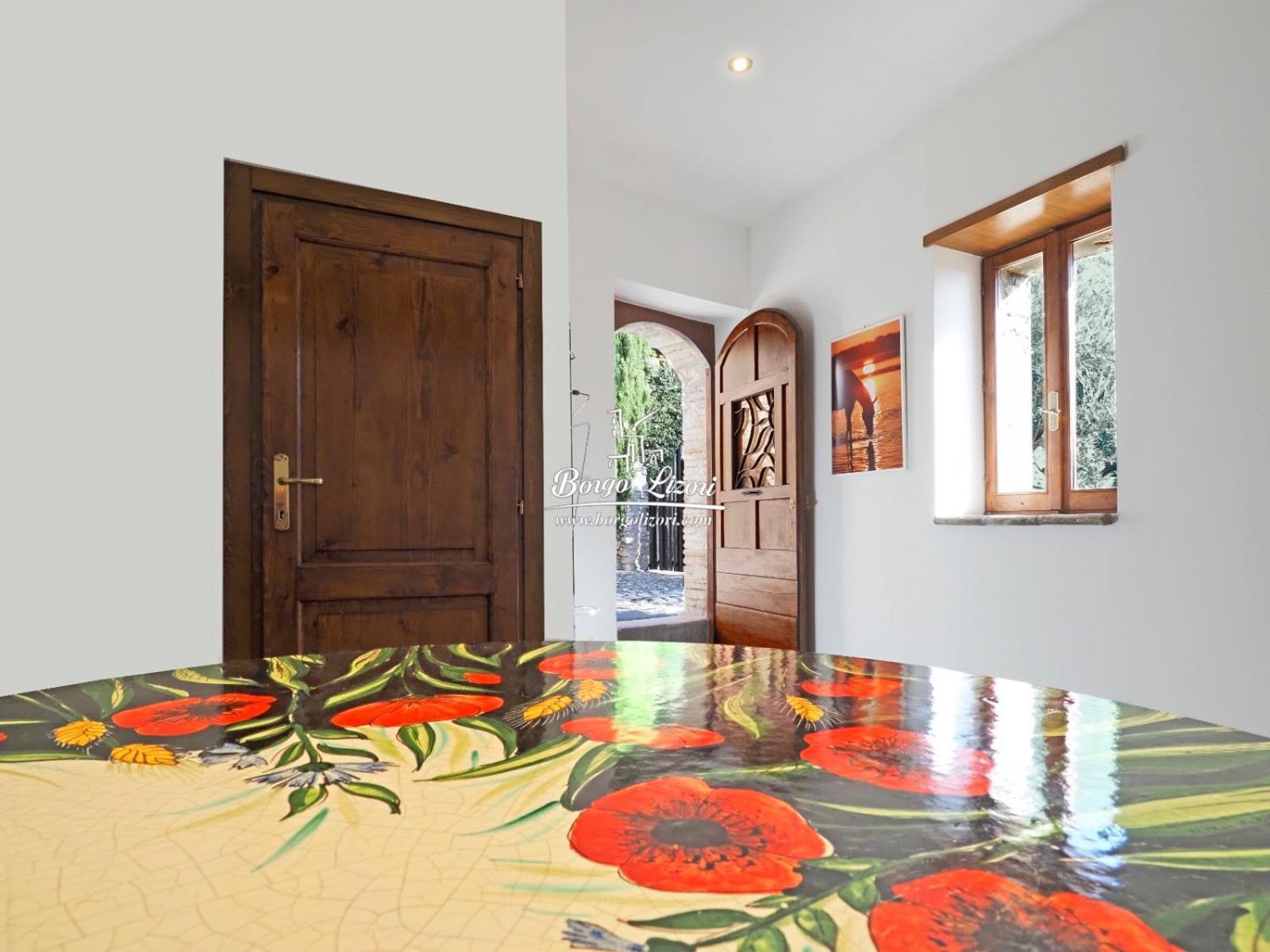 Relais Borgo Lizori Country House Campello sul Clitunno Exteriör bild